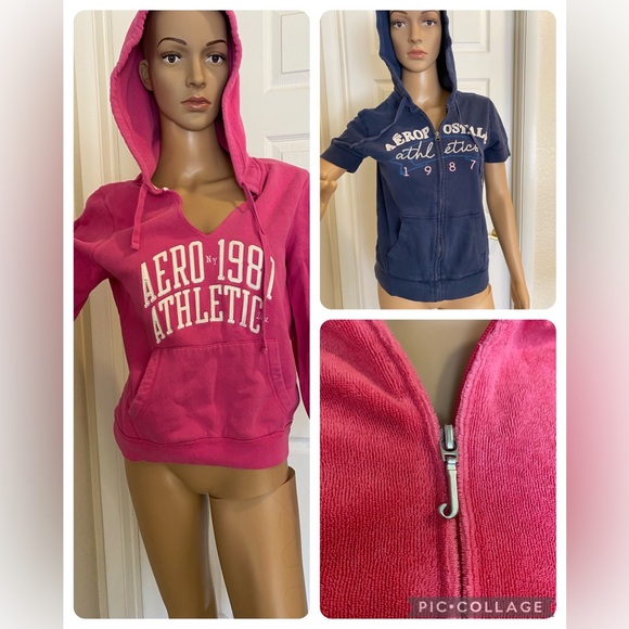 Bundle juicy couture hoodie,Aeropostale pull over sweater, Aeropostale hoodie - Picture 2 of 8